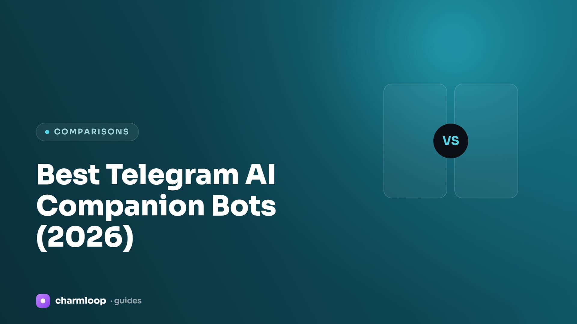 Illustration of a Telegram chat interface showing an AI companion bot conversation with a persona name, message bubbles, and a photo attachment.