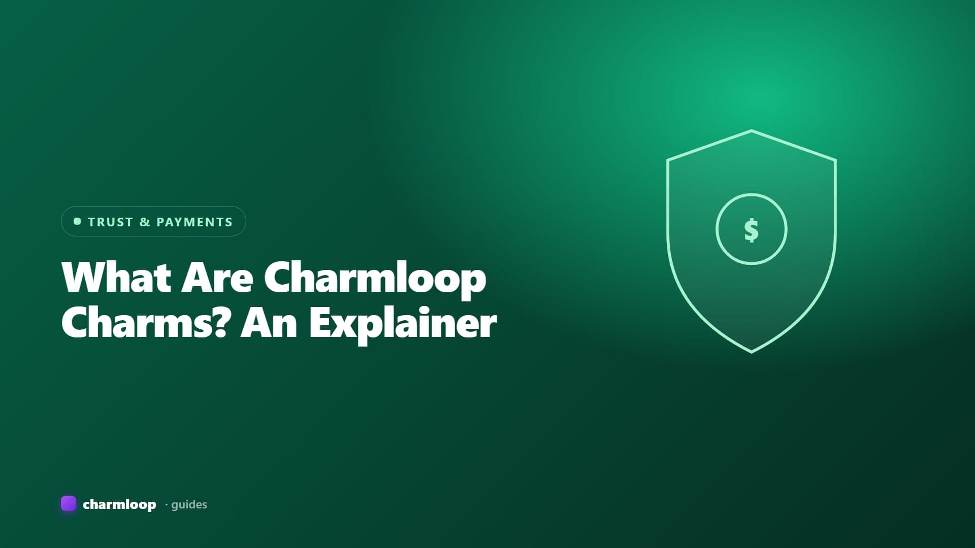 Illustration of Charmloop charms as an in-product currency for image generation and chat features.